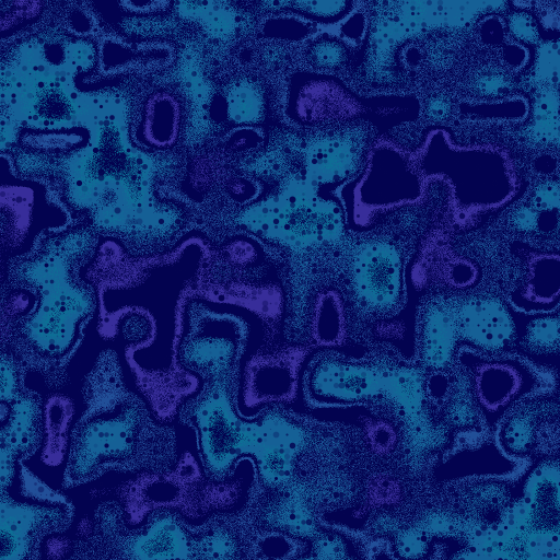 A still frame from a P5 program exploring simplex noise